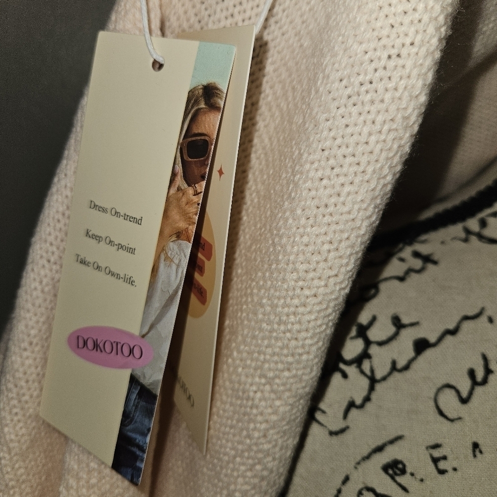 Dokotoo Womans Long Sleeve Cardigan Sweater Size Xl - Picture 7 of 11